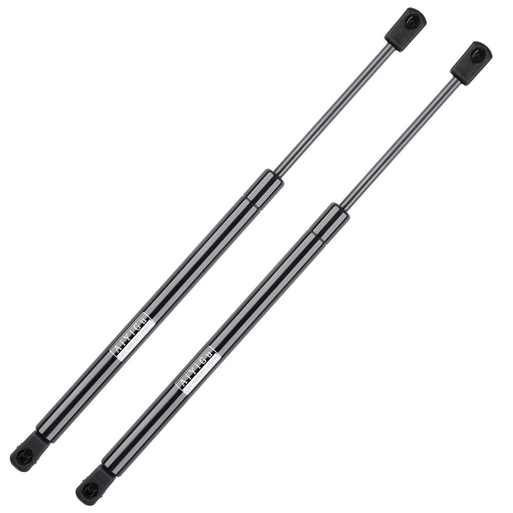 AiYiGu front view of rear window strut showing fit and finish benefit