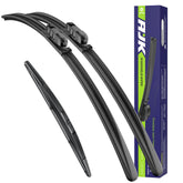 AJK front blade packaging showing fit details and benefits