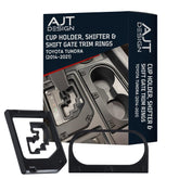 AJT DESIGN front packaging showing complete trim kit and benefit of easy identification