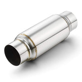 A-KARCK front view of resonator showing clean inlet and outlet for easy fit