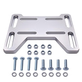 AKSGKGQ front view mounting plate showing bolt pattern and stability benefit