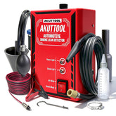 Akuttool front view showing compact smoke machine and portability benefit