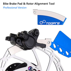 ALEOED clipped to rotor edge demonstrating secure fit and precise positioning for easy centering