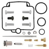 All Balls carburetor rebuild kit front packaging showing included parts and model fit