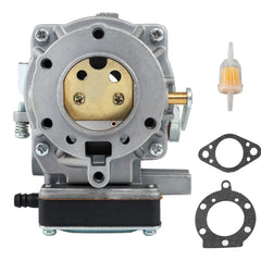 ALL-CARB front view of carburetor showing mounting points and fitment benefits