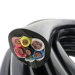 All Star Truck Parts close-up of color-coded conductors for quick circuit identification and faster wiring
