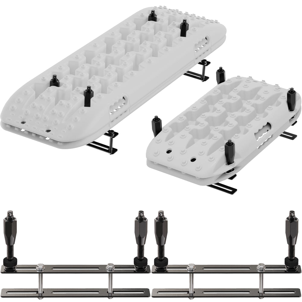 ALL-TOP front view mounted on crossbar shows secure transport benefit