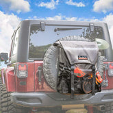 ALL-TOP front view on tire showing compact storage benefit