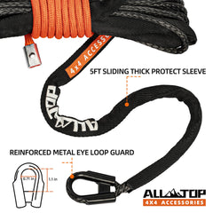 ALL-TOP detail of sliding protective sleeve reducing cut risk benefit