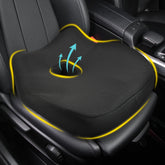 Allaboutsla front view of seat cushion showing shape and comfort boost