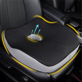 Allaboutsla front view of seat cushion showing ergonomic shape and improved comfort