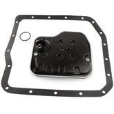 Allmotorparts front view of transmission filter showing shape and fit for easy replacement