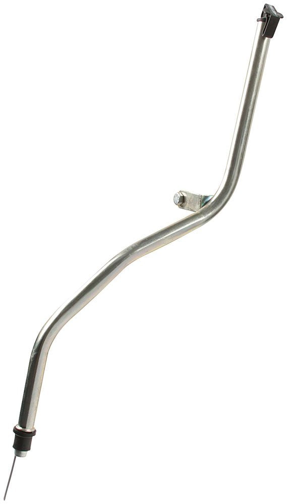 Allstar Performance locking dipstick front view showing secure mount and precise level reading