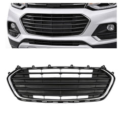ALMULOO front grill full view showing sleek chrome finish and fitment benefit