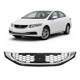 ALMULOO front grille full view showing black and chrome styling benefit