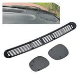 ALMULOO front view grille and speaker cover showing clean OEM look benefit