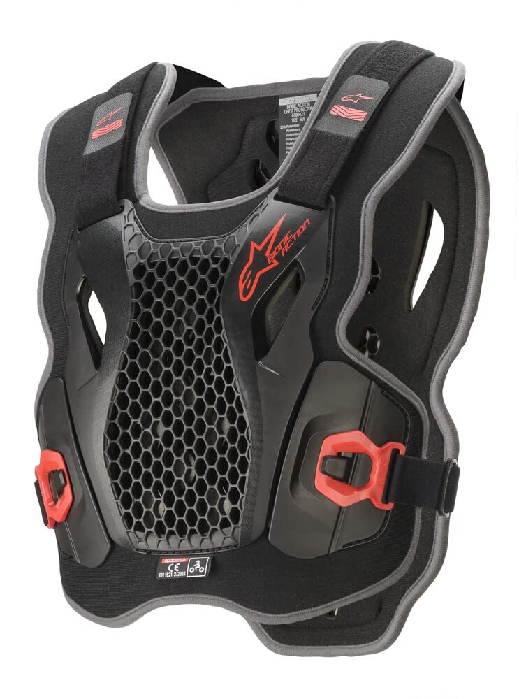 Alpinestars Bionic Action front shell showing perforations and ventilated protection