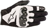 Alpinestars SMX-1 Air V2 front view showing short cuff and ergonomic fit for improved control