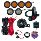 ALTBET front view of complete kit showing components for easy installation