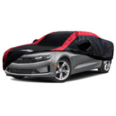 AltoCover Camaro front view showing full custom fit and protective coverage