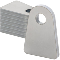 Alvktora front view of 8-pack weld-on tabs showing compact mounting design and strength