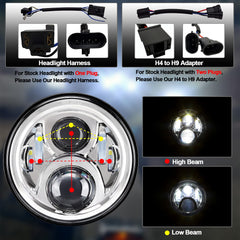 alyoned 4.5-inch fog lights front pair highlighting balanced passing light advantage