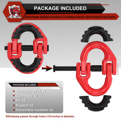 AMBULL rubber isolator detail demonstrating cushioning that reduces wear and noise