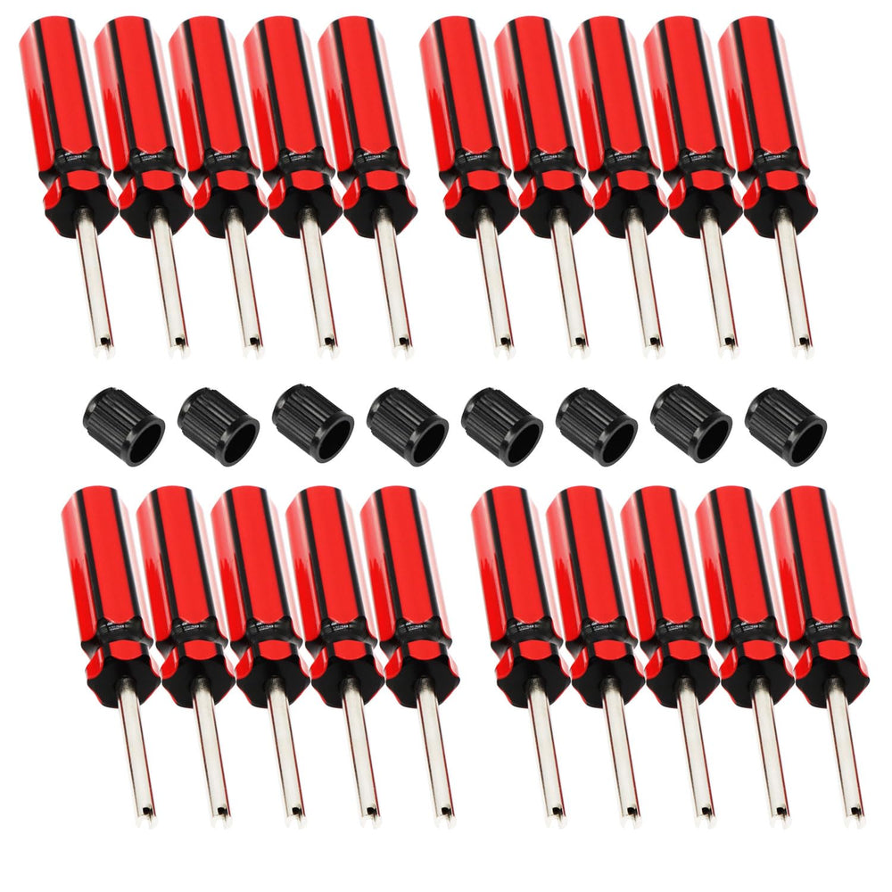 Amcarker front packaging showing full 20-piece kit and dust caps, convenient storage