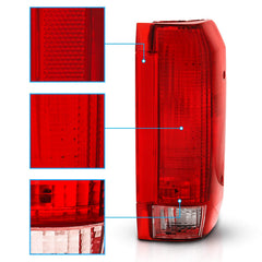AmeriLite tail light installed on Ford truck demonstrating OEM fit