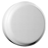 AmFor front view spare tire cover showing clean white protection and improved look