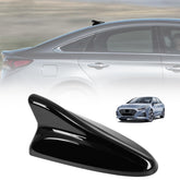 AMSPRAC front view of shark fin cover showing fit and glossy finish benefit