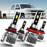 AMXTOBUB front view of 4-pack bulbs showing complete kit and benefit bright upgrade