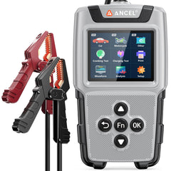 ANCEL BA101 Plus front display showing test results and clearer diagnostics