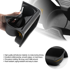 ANFOKAS cup holder holding mug securely to reduce spills and movement
