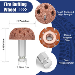 Anglekai three-size plug array exhibiting size range for varied punctures
