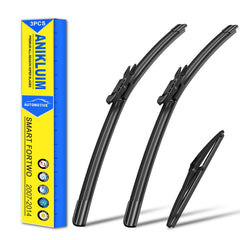 ANIKLUIM front packaging showing full wiper set and fitment benefit