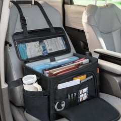 ANILD front organizer front view showing organized pockets and tidy cabin benefit