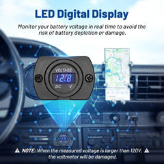 Anina close-up of bright LED display highlighting precision readout benefit