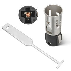 Anina front-facing socket assembly showing clean replacement outlet and benefit of OEM fit