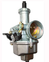 Aniro Moto carburetor front view showing mounting and benefits