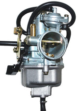 Aniro Moto front view of carburetor showing body and linkages, ensures correct replacement