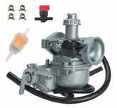 Aniro Moto front view carburetor showing mounting points and easy fit