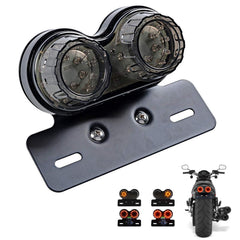 ANKIA front view of integrated tail light showing compact design and improved visibility