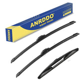 ANRDDO front packaging showing three blade sizes and brand benefit of direct-fit replacement