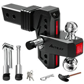 ANTBAY front-facing hitch insert showing clean fit and solid construction