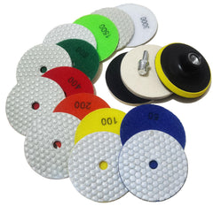 ANTENGDATOOL front packaging showing 11-piece 4 inch polishing kit and benefits