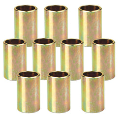 Antrys front pack of 10 bushings showing count and durable finish benefit