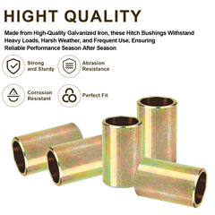Antrys bushing installed in tractor lift arm reducing hitch wobble benefit