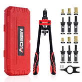 AOBEN front view with case showing compact portability and organized storage