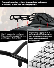 Aochuang side profile of rack highlighting low-profile fit and streamlined look
